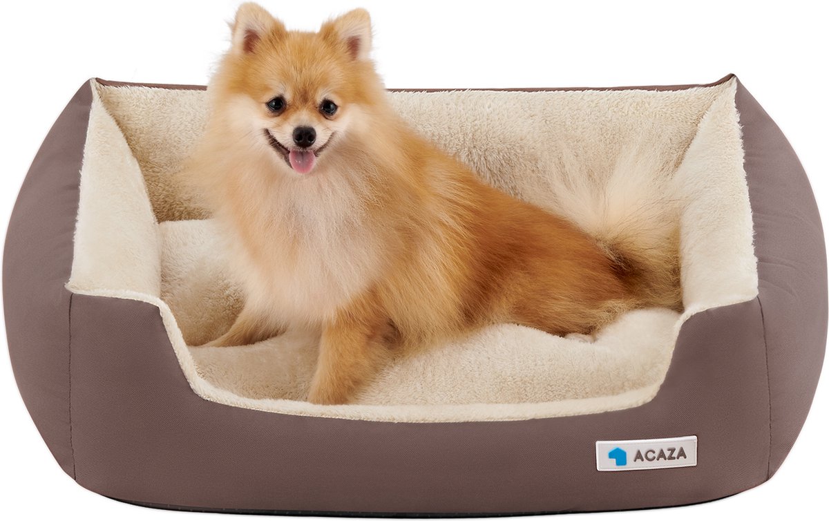 Hondenmand – Dierenbed – Medium - 70 cm Lang x 55 cm Breed – Bruin | bol.com