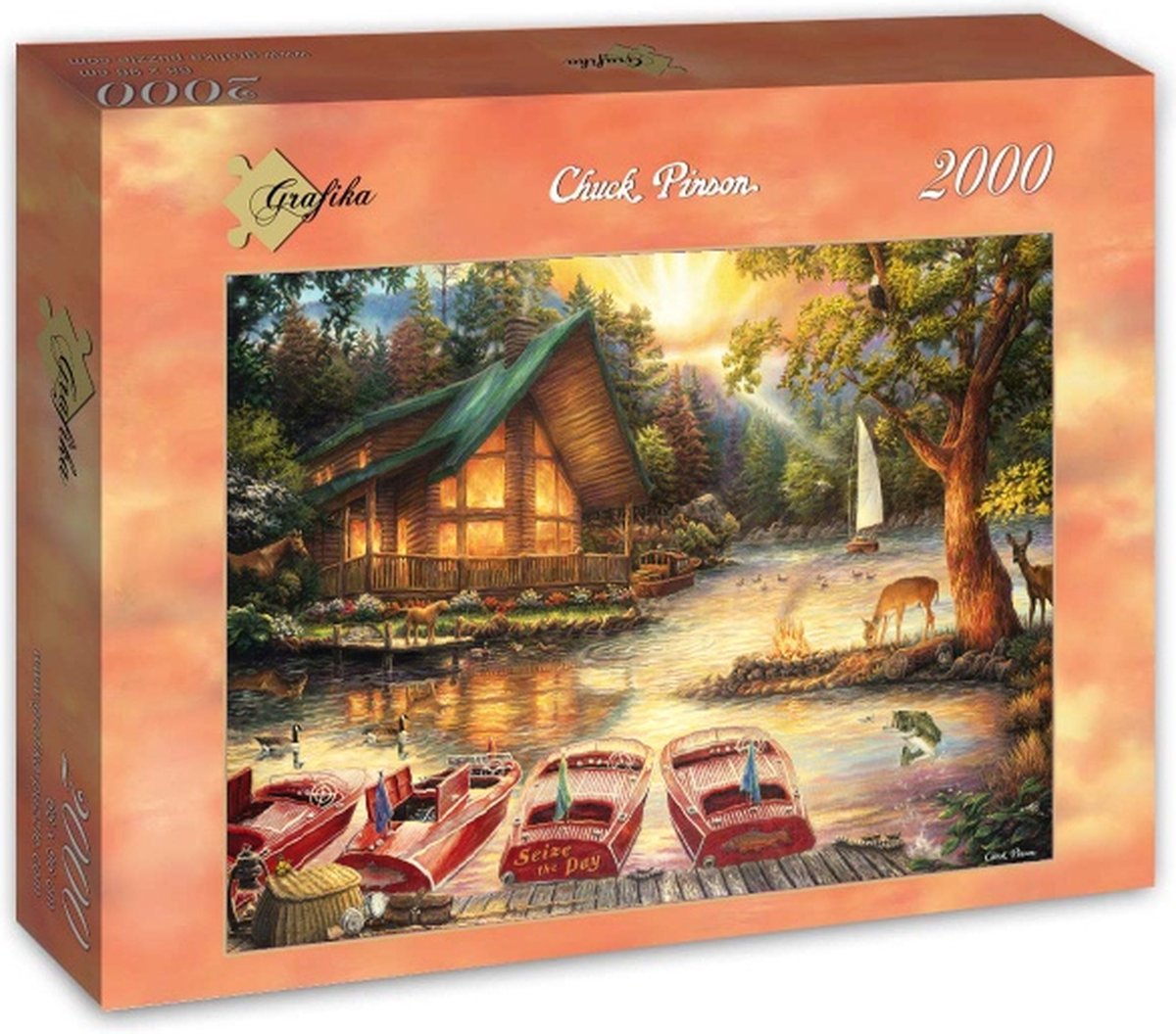 Grafika legpuzzel 2000 pcs. Chuck Pinson - Seize the Day