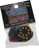 Dava - Control Grip Tips - Plectrum - Delrin - 6-pack