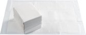 SecoBed incontinentie bed onderleggers - Wegwerp onderleggers - 60x90 cm - 25 stuks - Matrasbeschermers - kleur Wit