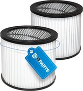2x Dparts filter geschikt voor Parkside en Einhell - bouwstofzuiger stofzuigerfilter voor Lidl PNTF 23 - PTS 250 - PNTS 1250 PNTS 1300 PNTS 1400 PNTS 1500 - Rowenta Bully - Dymbo - Wet & Dry - AquaVac - nat droog stofzuiger