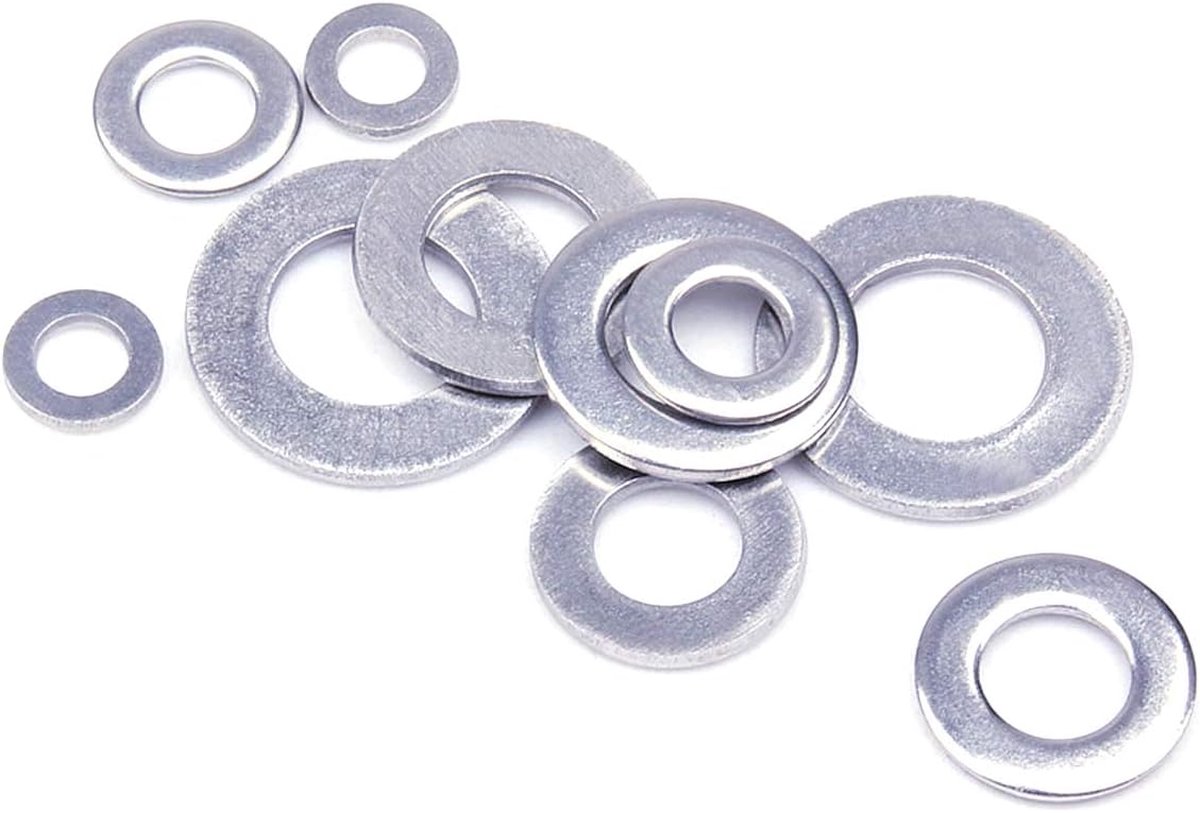 Sluitringen assortiment - DIN125 - Gegalvaniseerd - 120 stuks