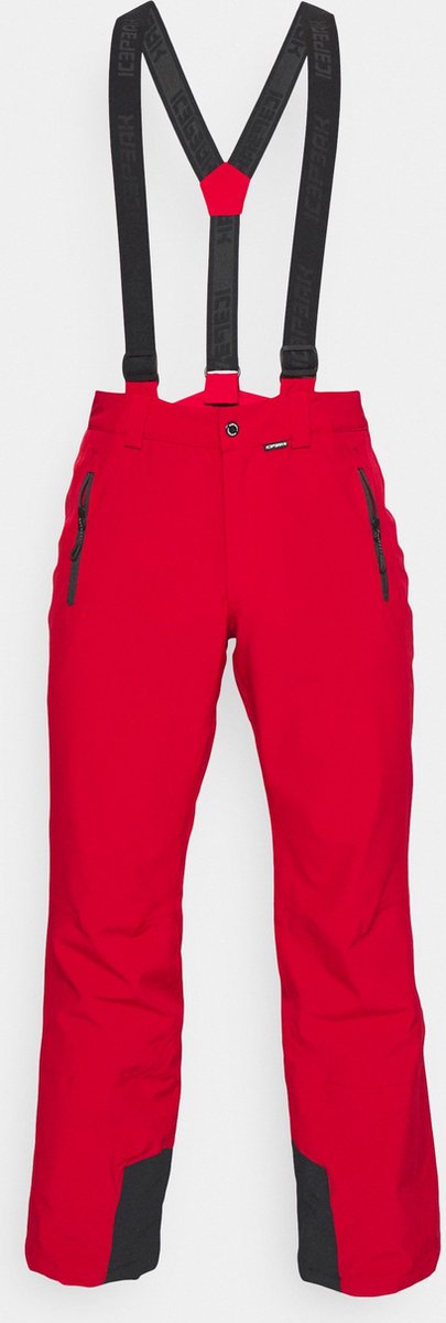 Icepeak Heren Freiberg Wadded Skipants Burgundy Zwart