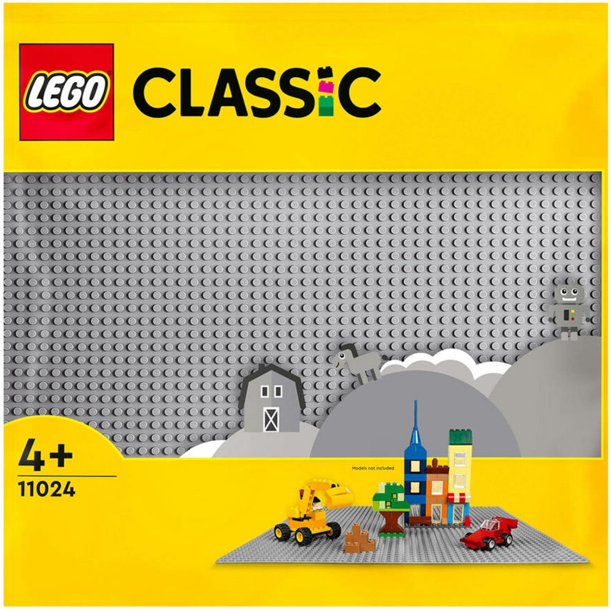 LEGO Classic Grijze bouwplaat 48x48 Bouwbord 11024 — afbeelding 2