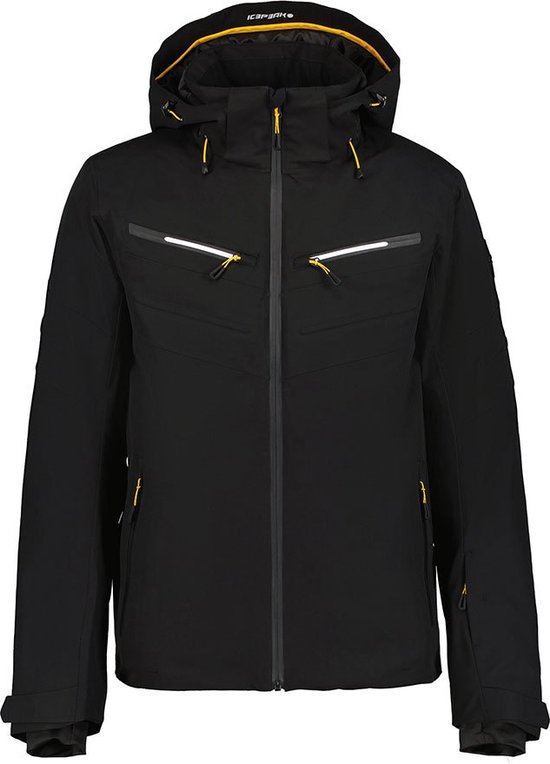 Icepeak Farwell Jacket Black - Wintersportjas Voor Heren - Zwart - 48