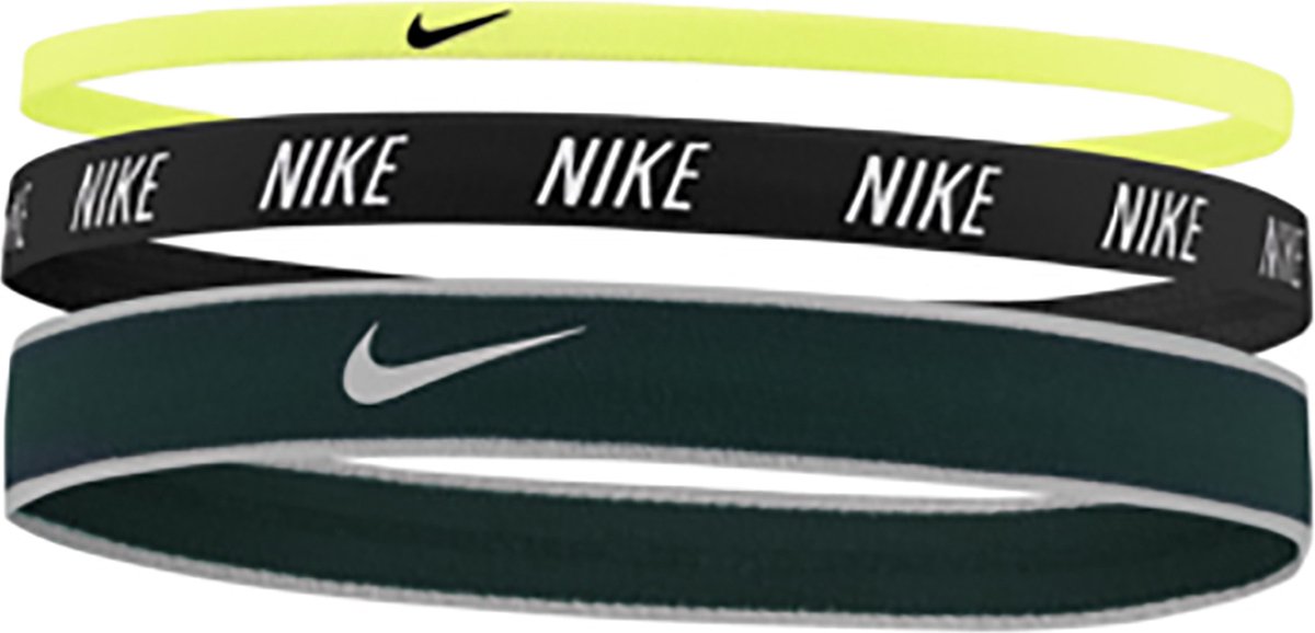 Nike Mixed Hairbands Petrol Zwart