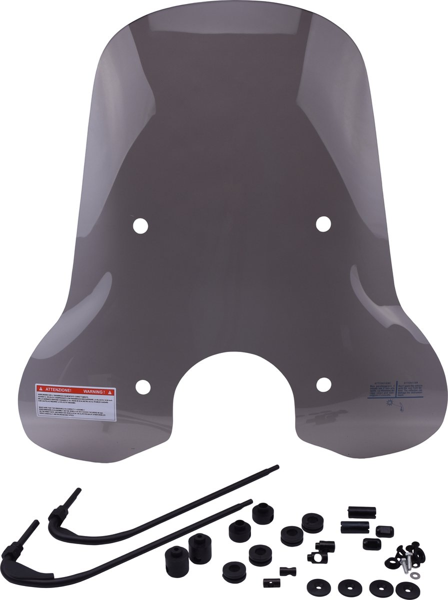 Windscherm Smoke | Vespa Primavera (73cm)