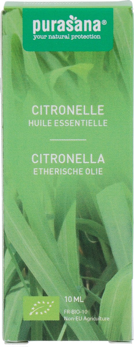 Goedkoopste Purasana Citronella Bio 10 ml