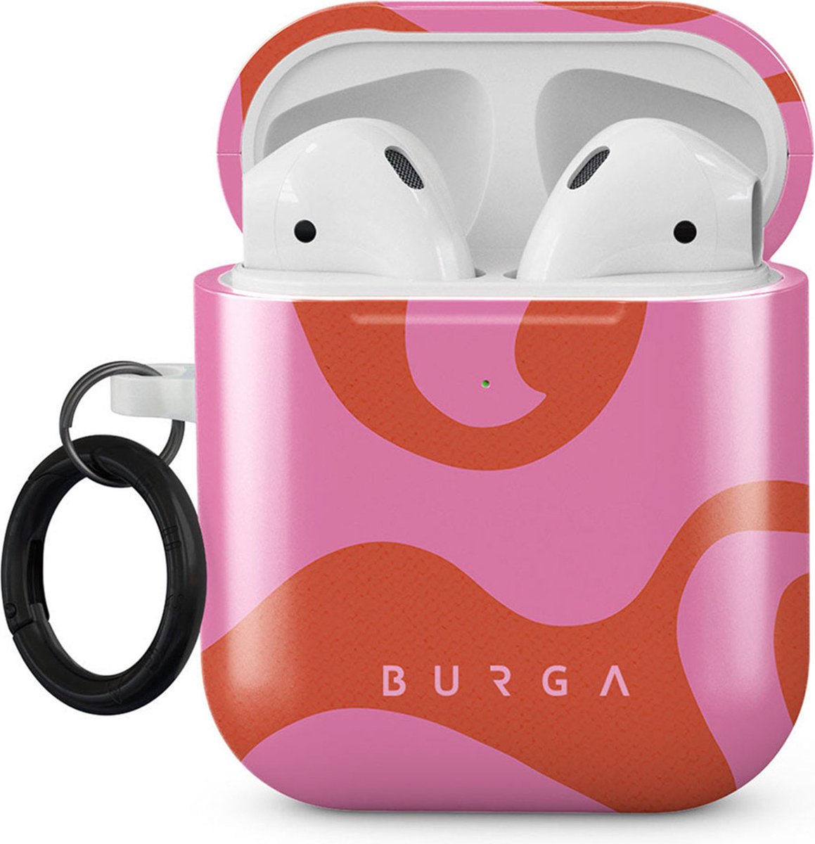 AirPods 1 / 2 Hoesje - Burga Airpods case - roze