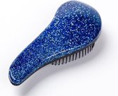Go Go Gadget - Glitter Teezer Brush - Anti-Klit Hairbrush - Pijnloos & Beschermt Haar - Nat & Droog - Detangling - Reisformaat - Blauw