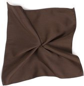 Klassiek pochet bruin
