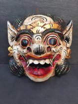 Masque Barong en bois fait à la main en Indonésie/Bali/Banaspati rajah