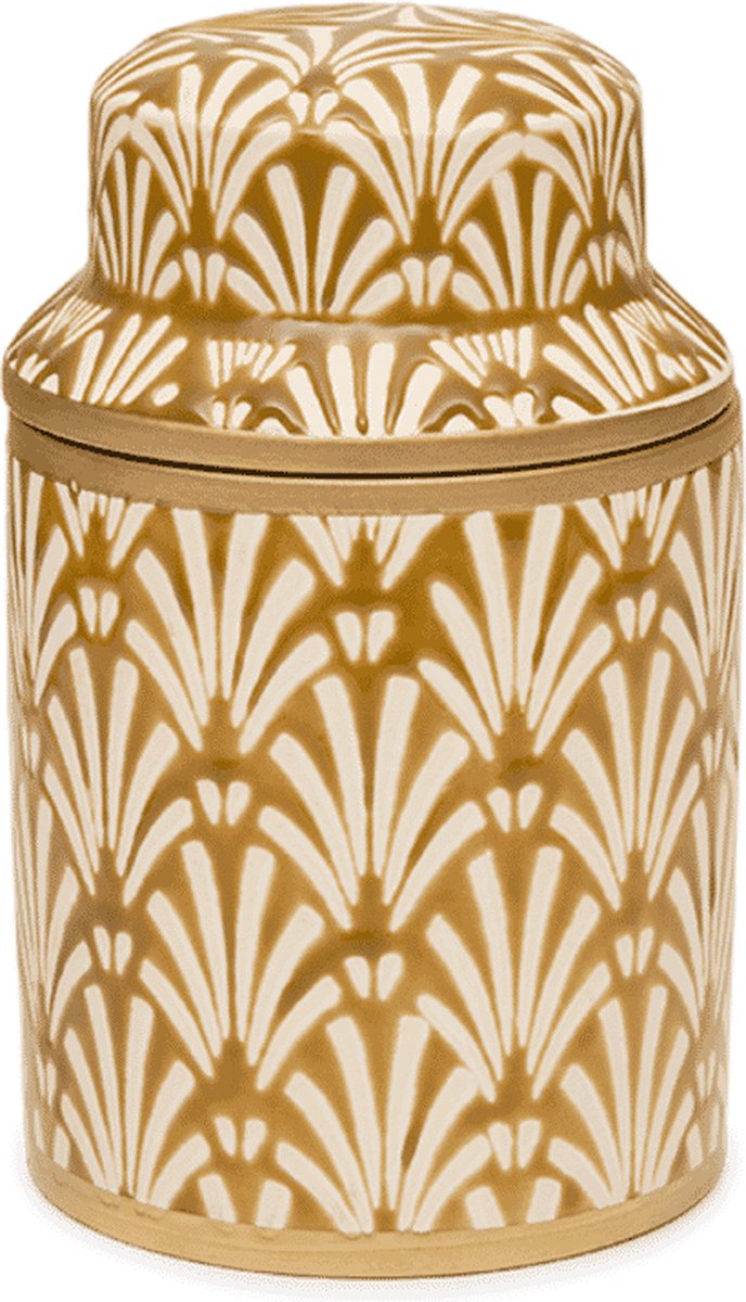 Goedkoopste Kayori Geurkaars Keramiek Yuzu Goud - 600gr
