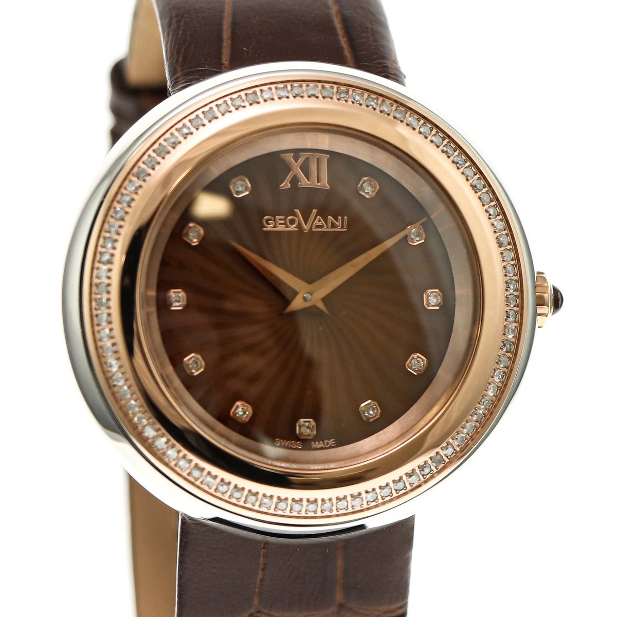 GEOVANI - Swiss Diamond Watch - GOL527-SRL-D-4