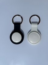 Smart Finder - Bluetooth gps Tracker met sleutelhanger - sleutelzoeker- kofferzoeker- huisdier zoeker- keyfinder - suitcase tracker- animal tracker- smart airtag- gps- geschikt voor apple + samsung - bluetooth- wit