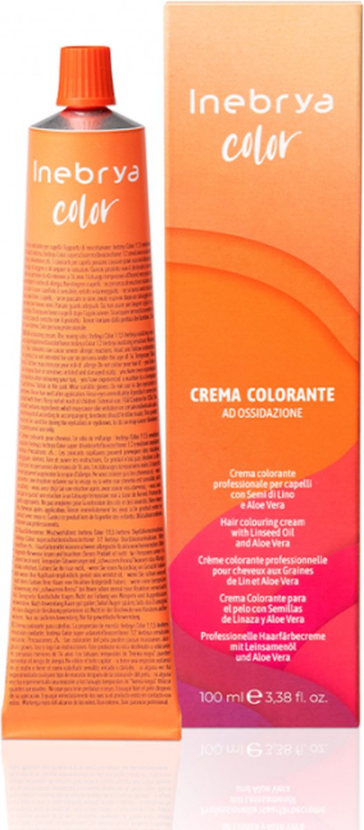 Permanent Dye Inebrya 9/13 Very Light Blonde Ash Golden 100 ml