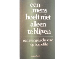 Mens hoeft niet alleen te blijven