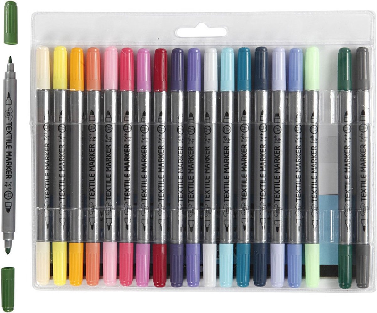 Stiften voor het kleuren van een uitvaartkist