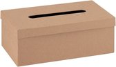 Onbewerkte kartonnen ideenbus 25 cm