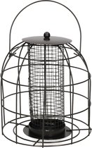 1x cage à Vogel silo / chargeur d' alimentation pour le métal d'arachide 18 cm