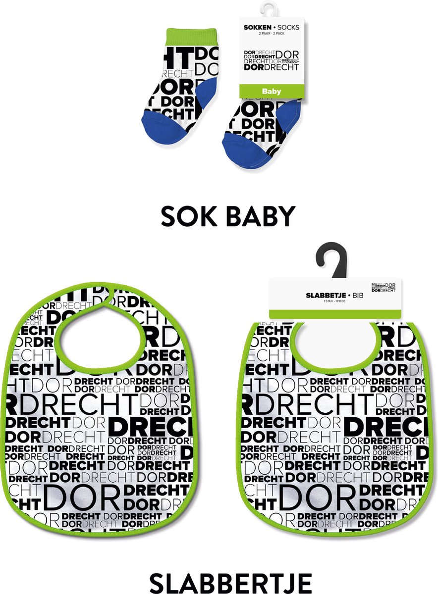 Goedkoopste Slabbetjes en sokken met tekst - Baby cadeautjes en kraamcadeautjes - Dordrecht