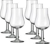 Set van 12x stuks wijn proefglazen voor witte wijn transparant 130 ml Specials - 13 cl - Wijn proeven