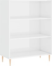 vidaXL-Boekenkast-69,5x32,5x90-cm-bewerkt-hout-hoogglans-wit