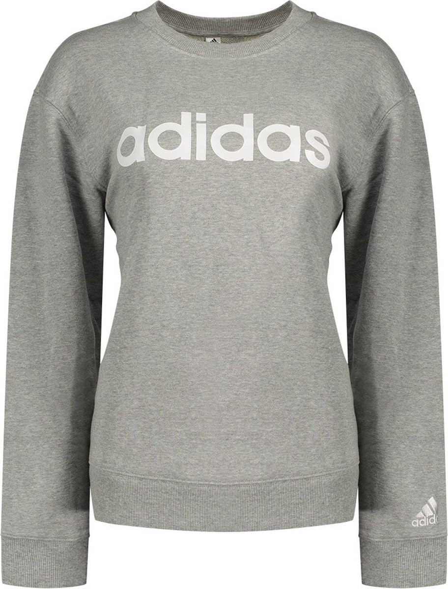 Adidas Sportswear Lin Ft Sweatshirt M Vrouw Grijs