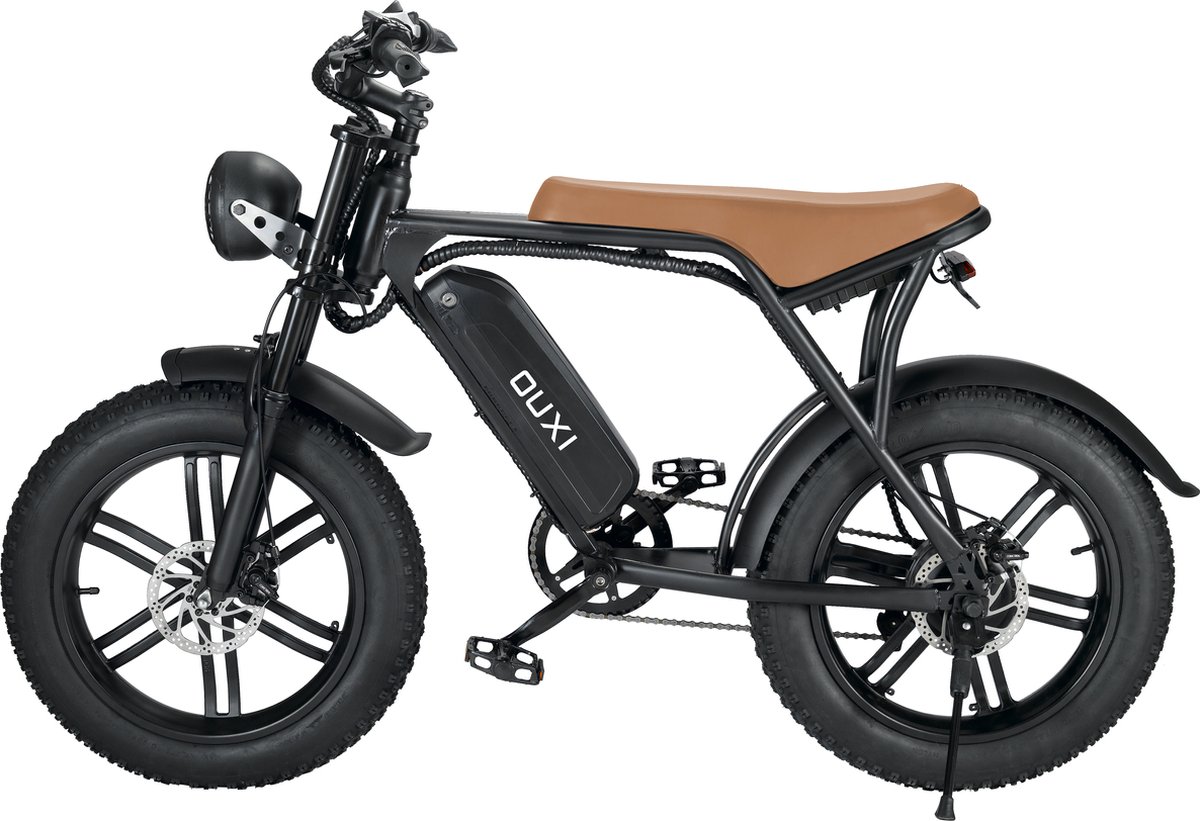 Ouxi V8 Model - Bruin - Elektrische Fatbikes - Elektrische Fiets - E Bike