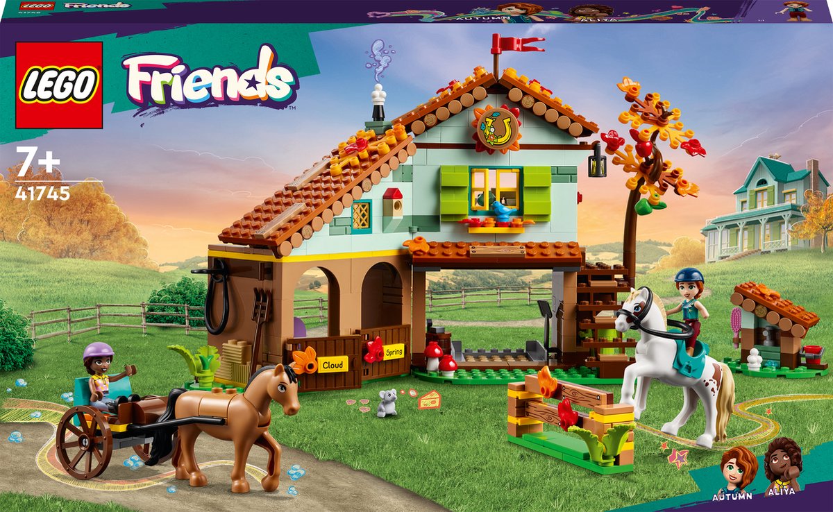 LEGO Friends Autumns Paardenstal Paarden Speelgoed – 41745