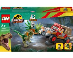 foto van LEGO Jurassic World Dilophosaurus Hinderlaag Dinosaurus Speelgoed - 76958