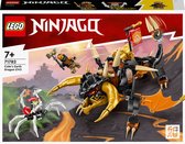 LEGO NINJAGO 71782 Le Dragon de Terre de Cole – Évolution