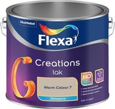 Flexa Creations - Lak Zijdeglans - Warm Colour 7 - 2.5L