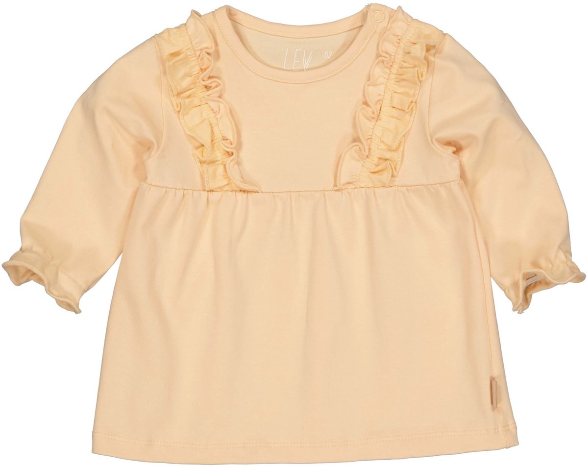 Levv newborn baby meisjes shirt Femke Peach Blossom