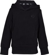 Dutch Dream Denim-Boys DDD TECH hoodie zwart met logo print Mkulima-Black