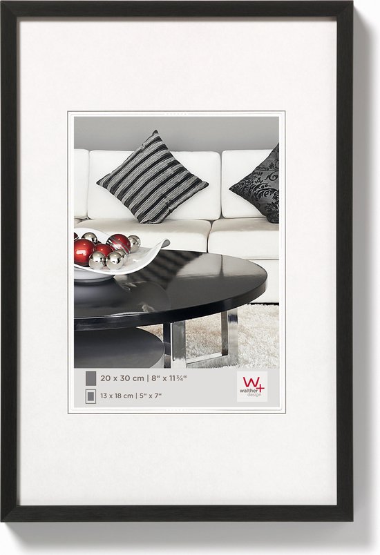 Walther Chair - Fotokader - Fotomaat 30x45 cm - Zwart