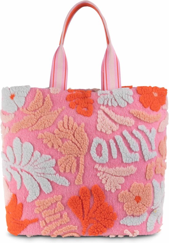 Oilily Tate - Tote bag - Dames - Opvouwbaar - Waterafstotend - Roze - One Size