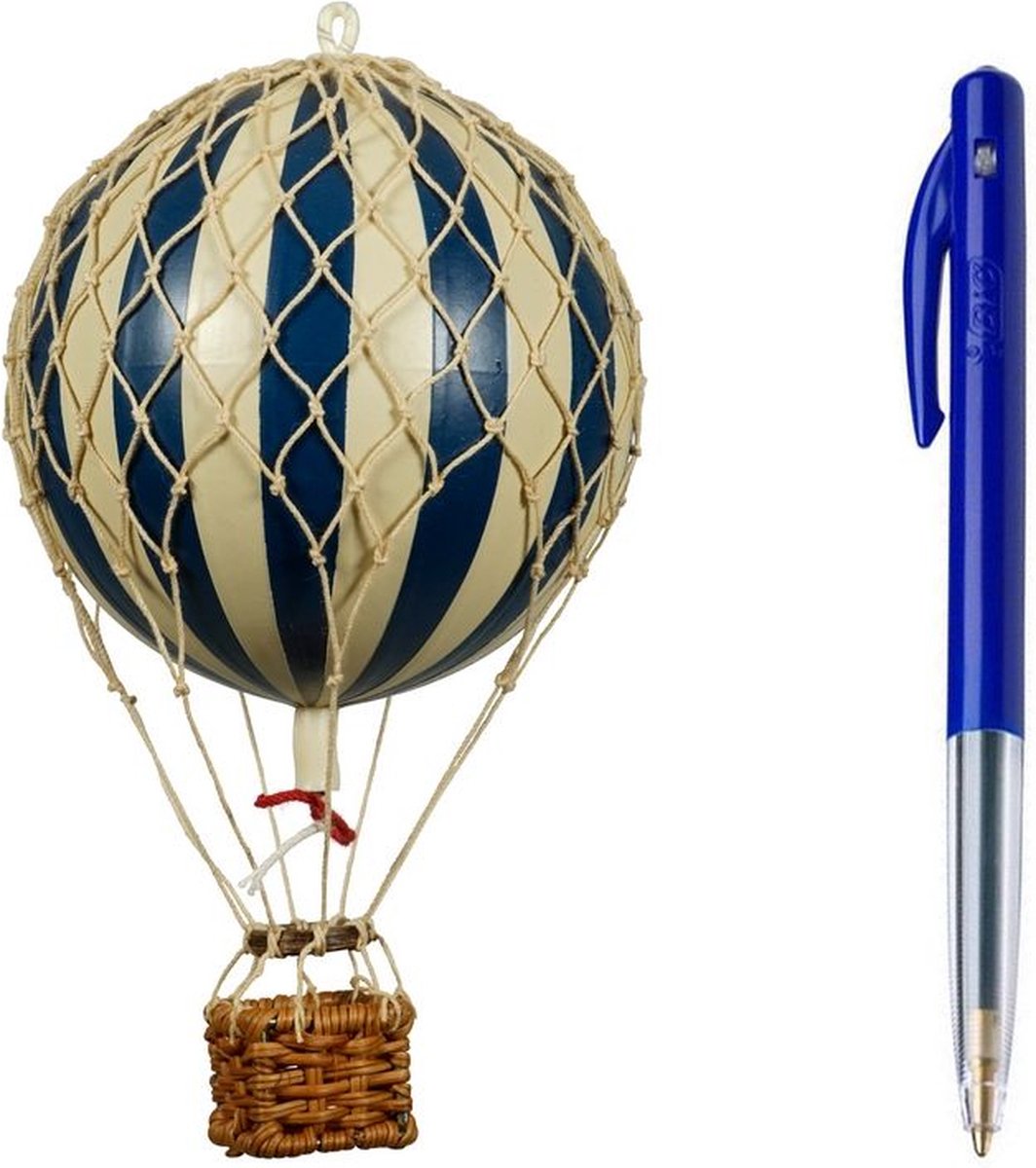 Suspension Décorative Authentic Models - Ballon Royal Aero Black - Plastique Et Papier - Noir