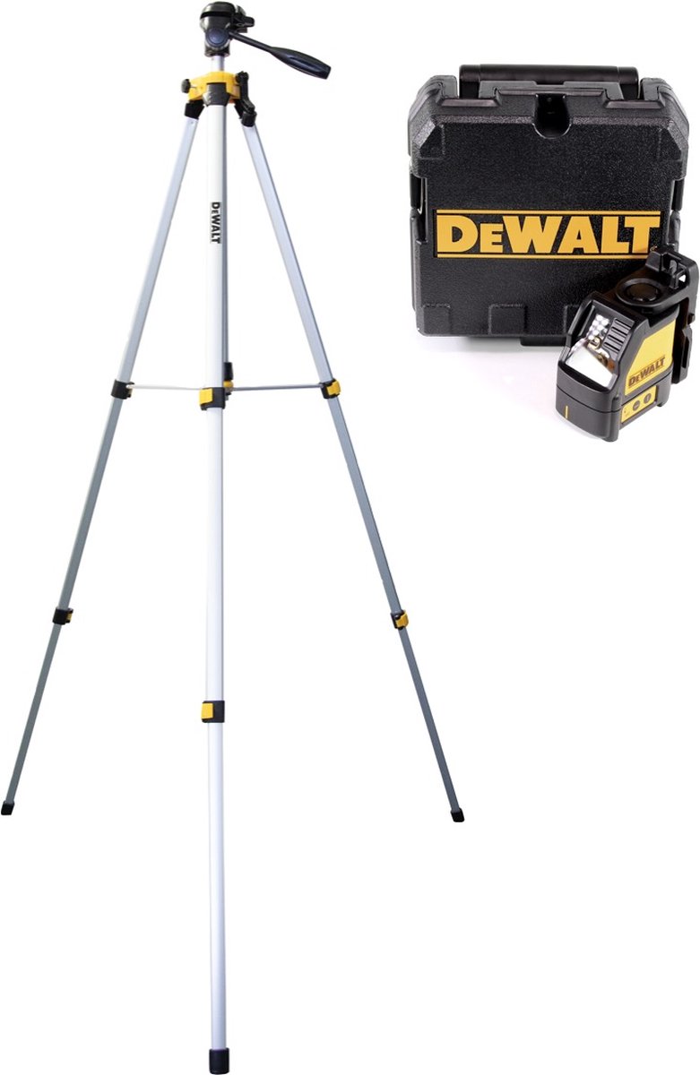 DeWalt DW088KTRI - Niveau laser en croix DW088K + trépied DE0881