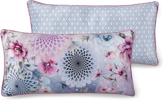 Foto: Descanso leuke sierkussen desna multi 30x60 cm velvet look feel omkeerbaar