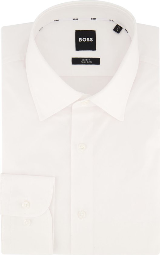 Hugo Boss overhemd mouwlengte 7 wit