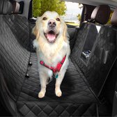 CALIYO Hondendeken Auto Achterbank - Waterproof - Met Kijkvenster en Zijbescherming – Hondenmand auto - 147 x 137 cm