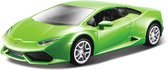 Modelauto Lamborghini Huracan groen 1:32 - speelgoed auto schaalmodel