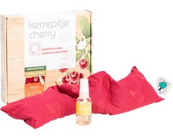 Kersepitje® Cervico Aromatics Ylang Ylang - Langwerpig Kersenpitkussen - Incl. Aromaspray