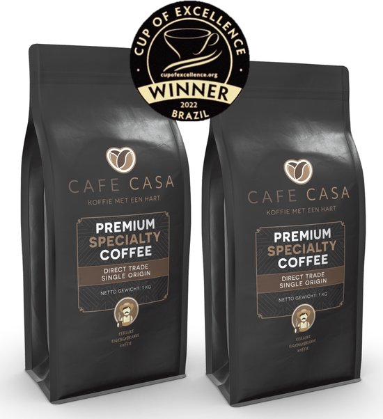 CafeCasa Specialty Coffees - premium koffiebonen "Chocolate" - 1 kg -...