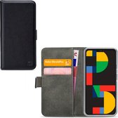 Mobilize Telefoonhoesje geschikt voor Google Pixel 5 Hoesje | Mobilize Classic Gelly Wallet Bookcase Portemonnee | Pasjeshouder voor 2 Pasjes | Telefoonhoesje voor Pinpas / OV Kaart / Rijbewijs - Zwart