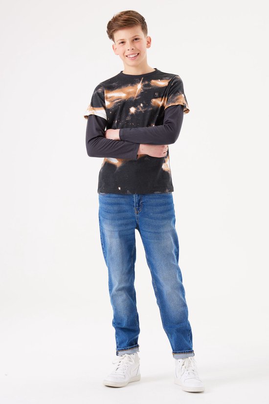 GARCIA Garçons T-Shirt Gris - Taille 164/170