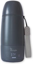 Bo Jungle Nomadic Thermos Warmer Ziggy - draadloze flessenwarmer - USB aansluiting - Draadloos opwarmen - Inox - roestvrij staal - Handig voor babyflessen