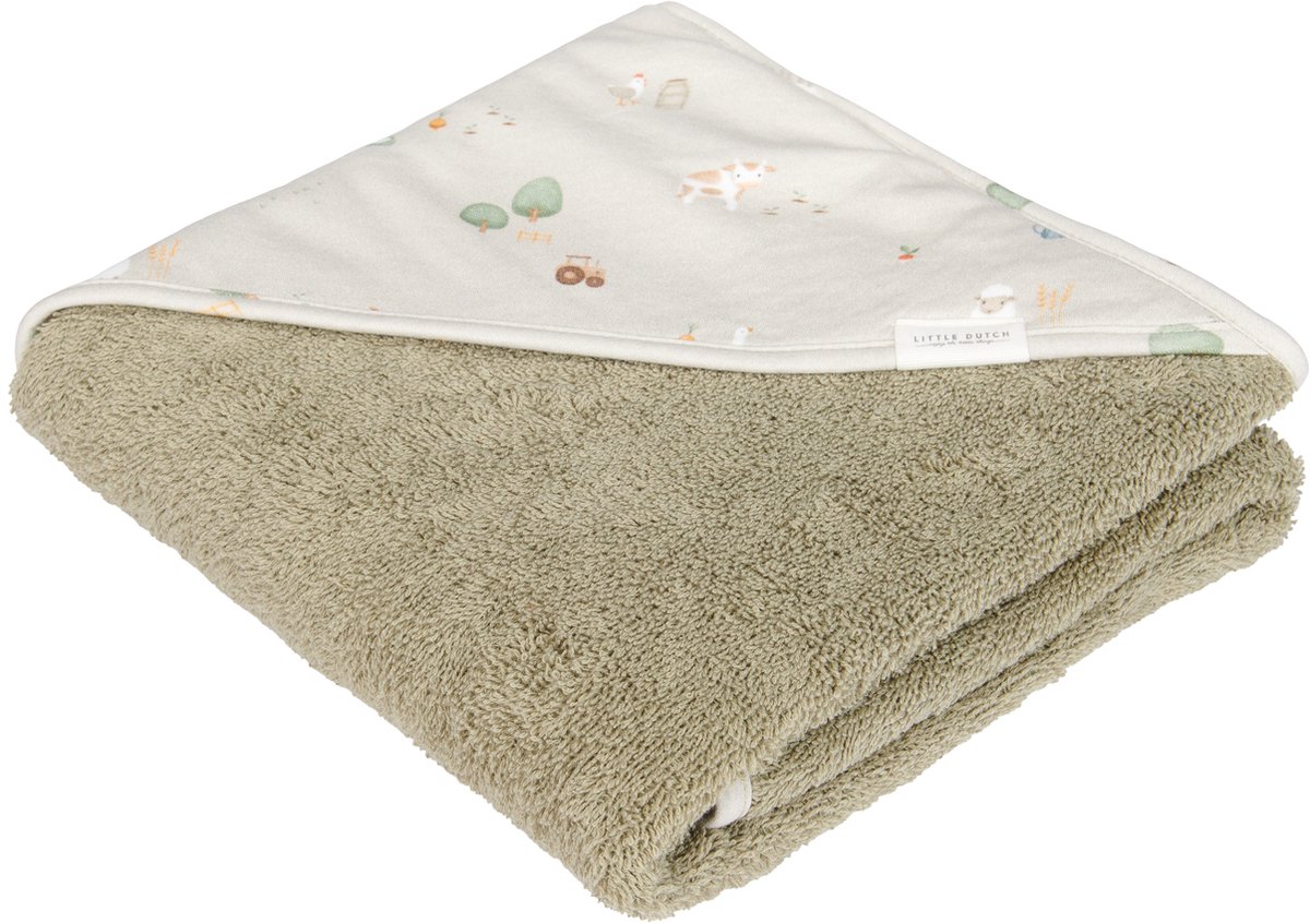 Badcape - 75 x75 - Groen - Little Farm