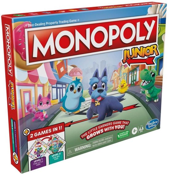 Monopoly Junior - 2-in-1 spel - Bordspel